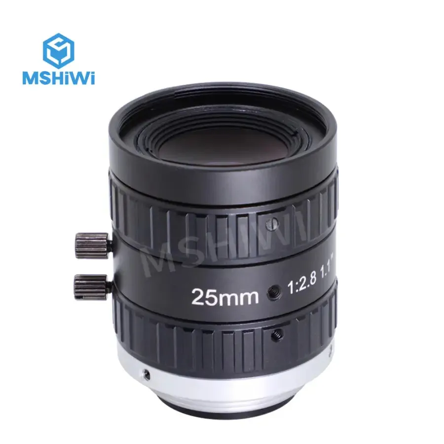 20MP 12mm-50mm Prime Lens C-mount F2.8 Aperture 1.1" Manual Iris Lenses