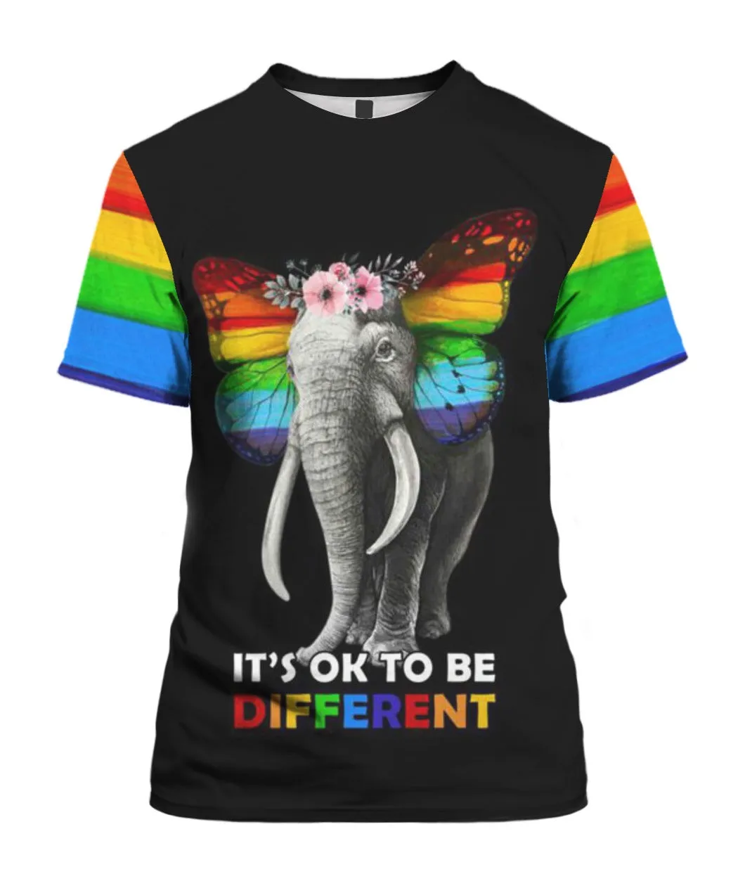 3D All Over Print Pride Lgbtq Shirt For Lesbian Gayer, Love Is Love Rainbow American Flag Support Lgbt 3D Shirt