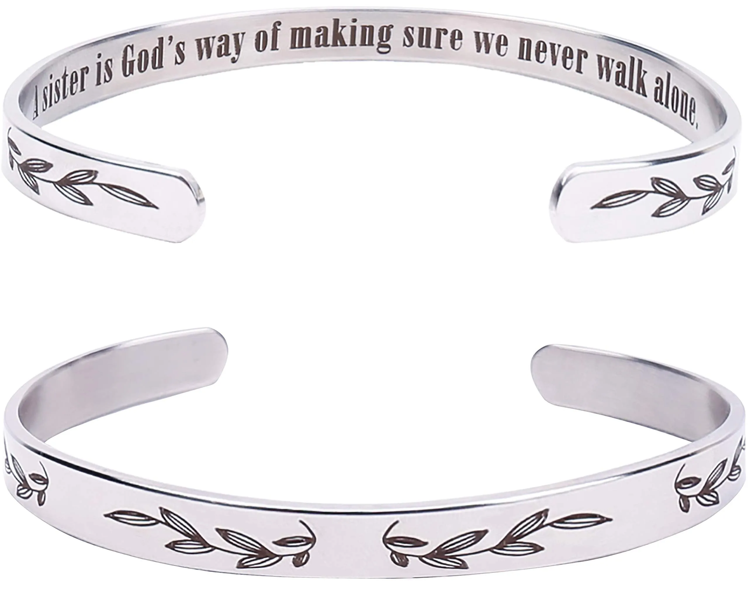 A Sister is Gods Way of Making Sure We Never Walk Alone, Sisters Gifts from Sister, Sister