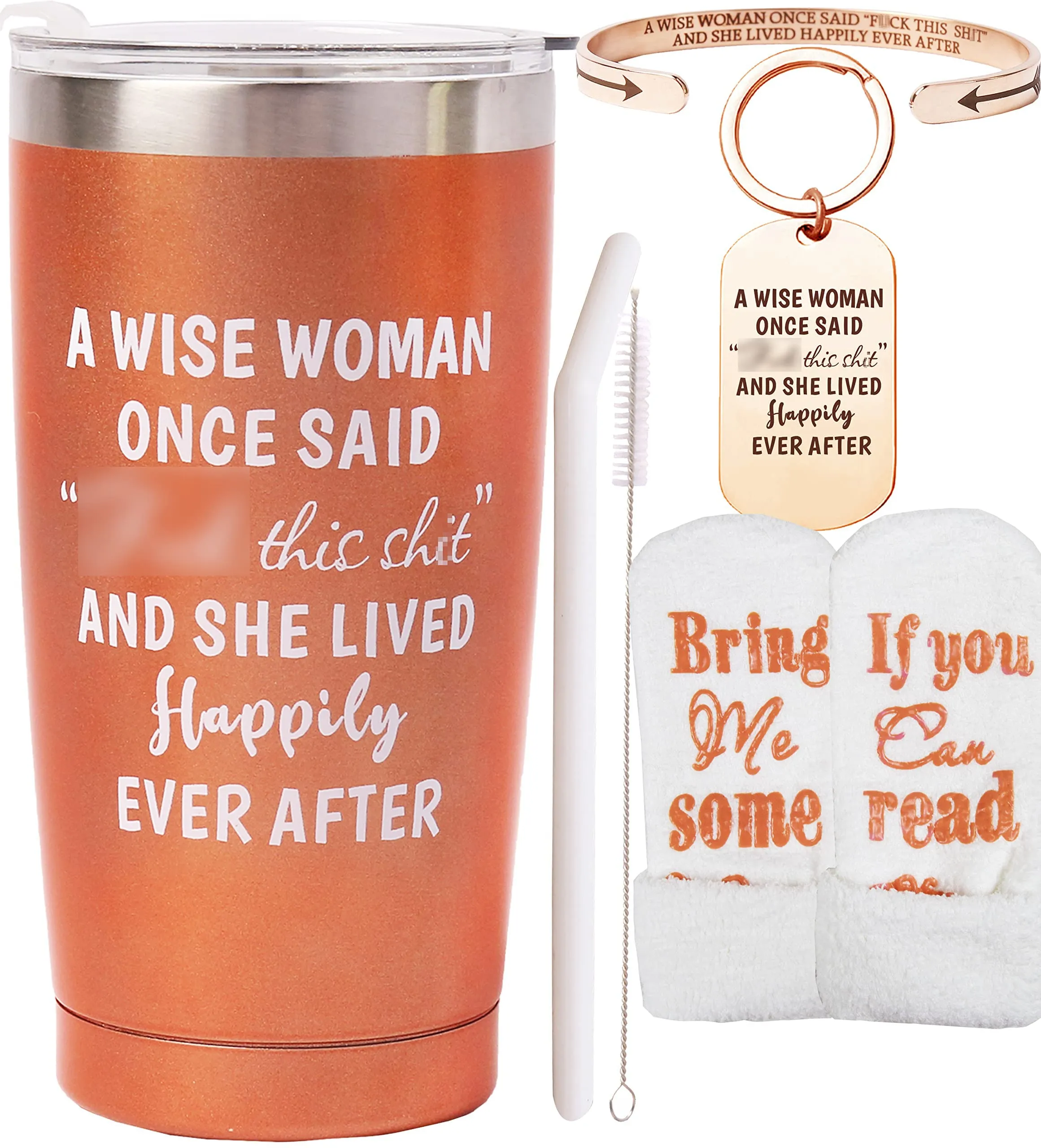 A Wise Woman Once Said, Funny Retirement Gifts for Women, Cheer Up Gifts for Her, Divorce