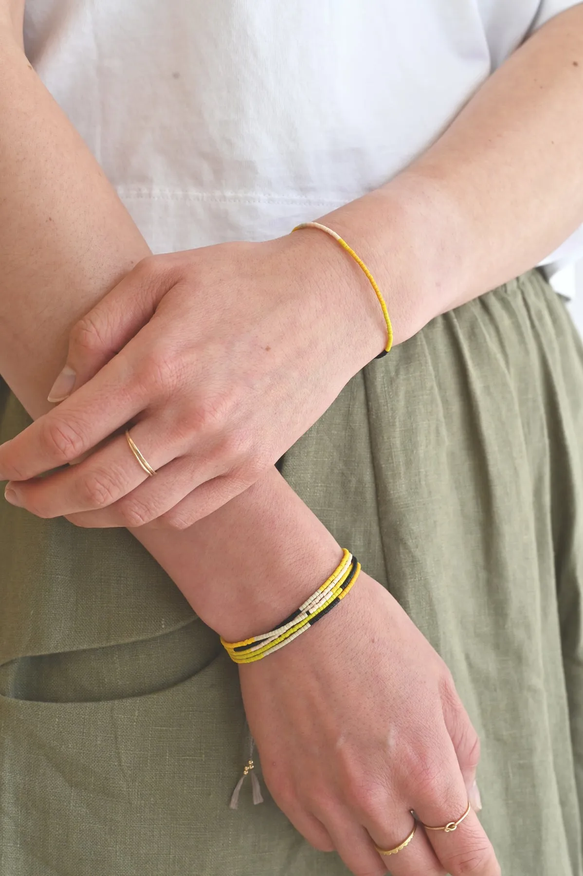 A Yellow Sun Bracelet