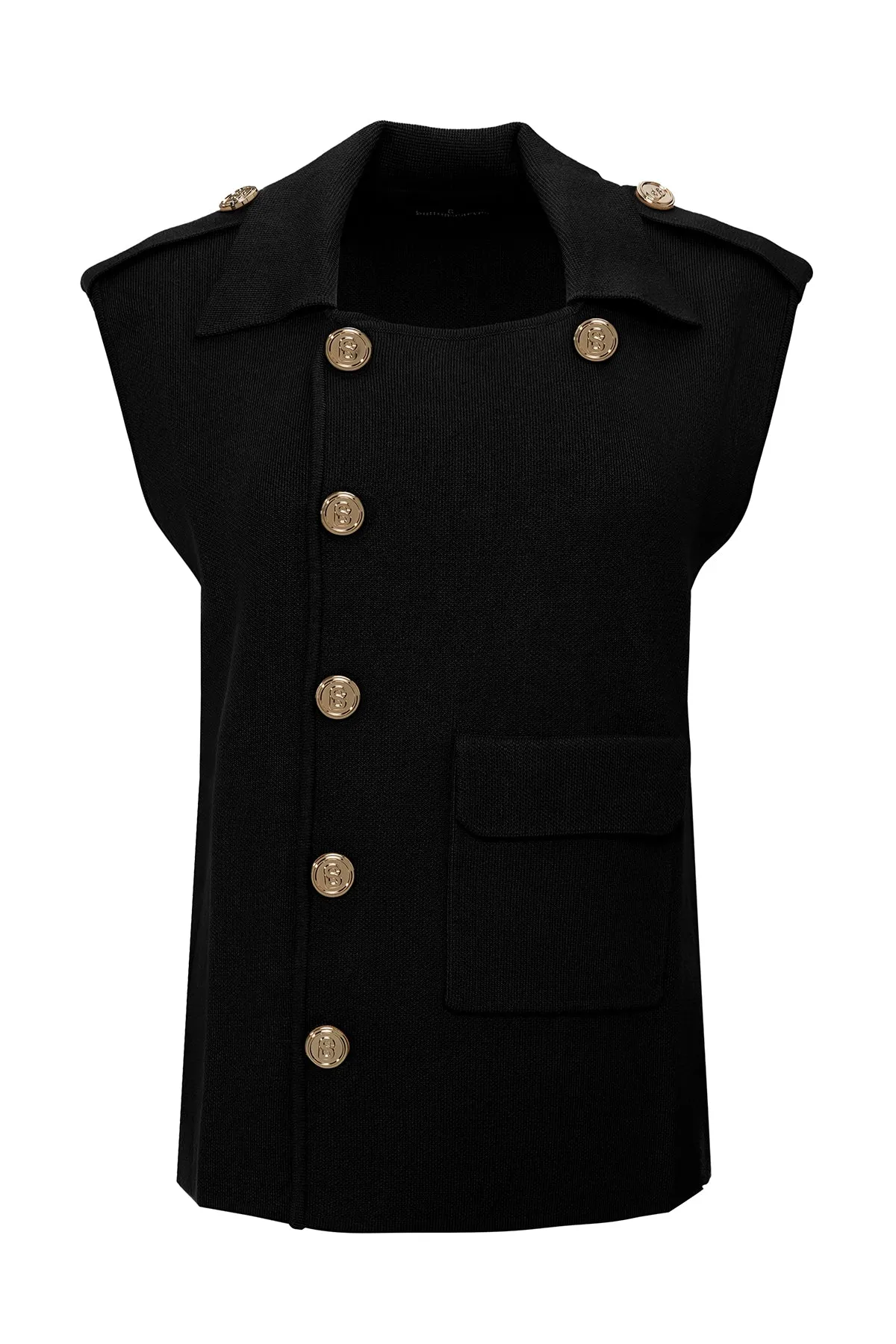 Adelle Vest - Black