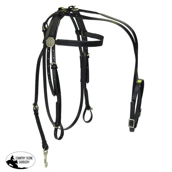 Adios Close Contact Conventional Harness #1 With Buxton Breastplate