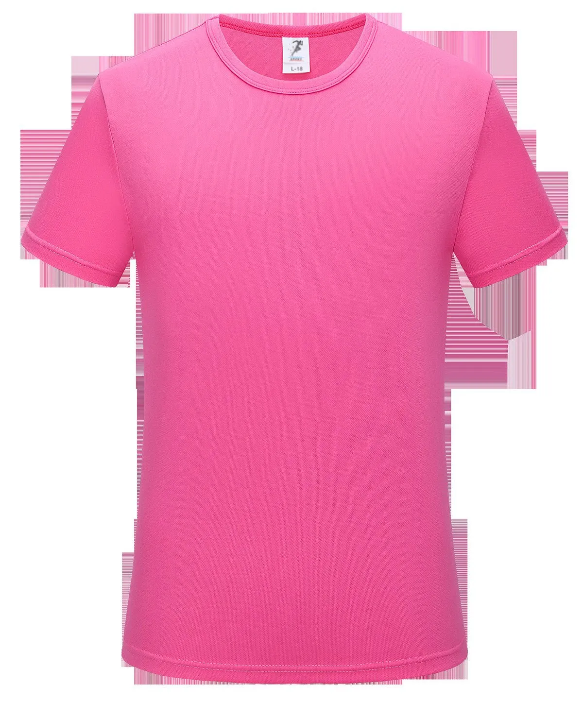 Adult Quick Dry Round Neck T-Shirt