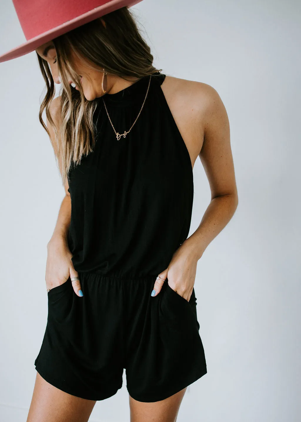 All That Halter Romper