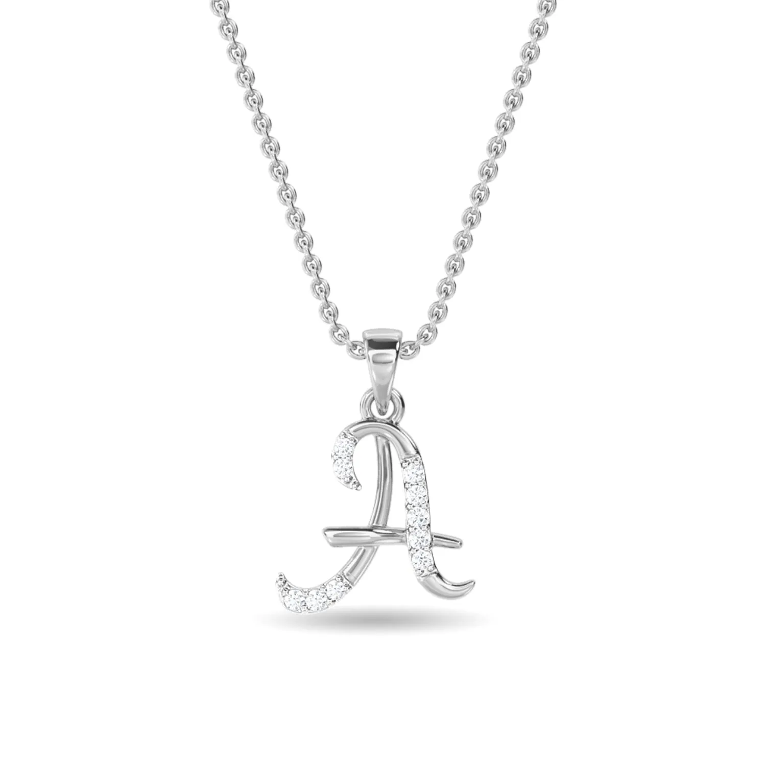 Alphabet A Pendant