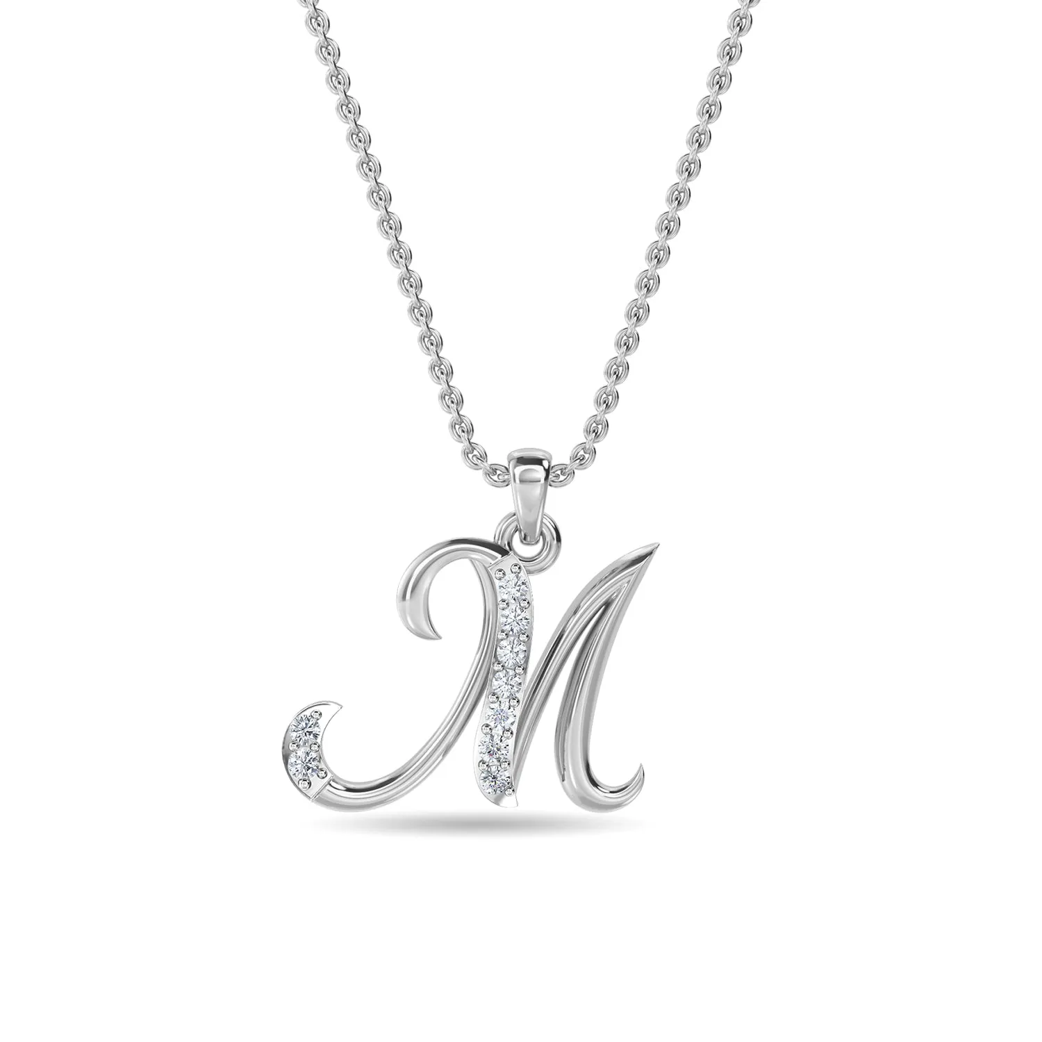 Alphabet M Pendant