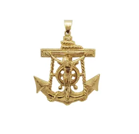 Anchor Pendant (14K)