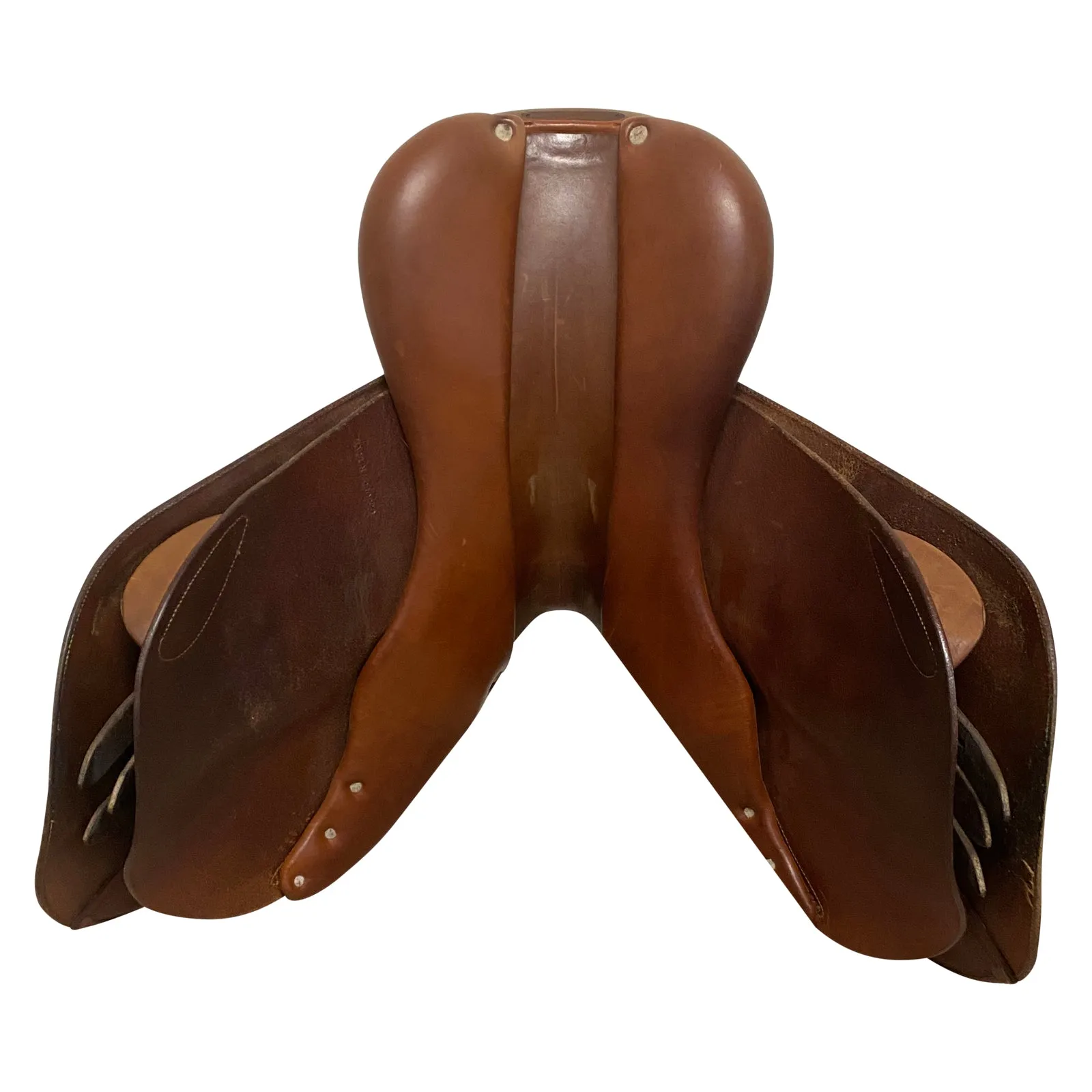 Arc De Triomphe 2008 'Prelude' Close Contact Saddle in Light Brown - 17 - 2 Flap