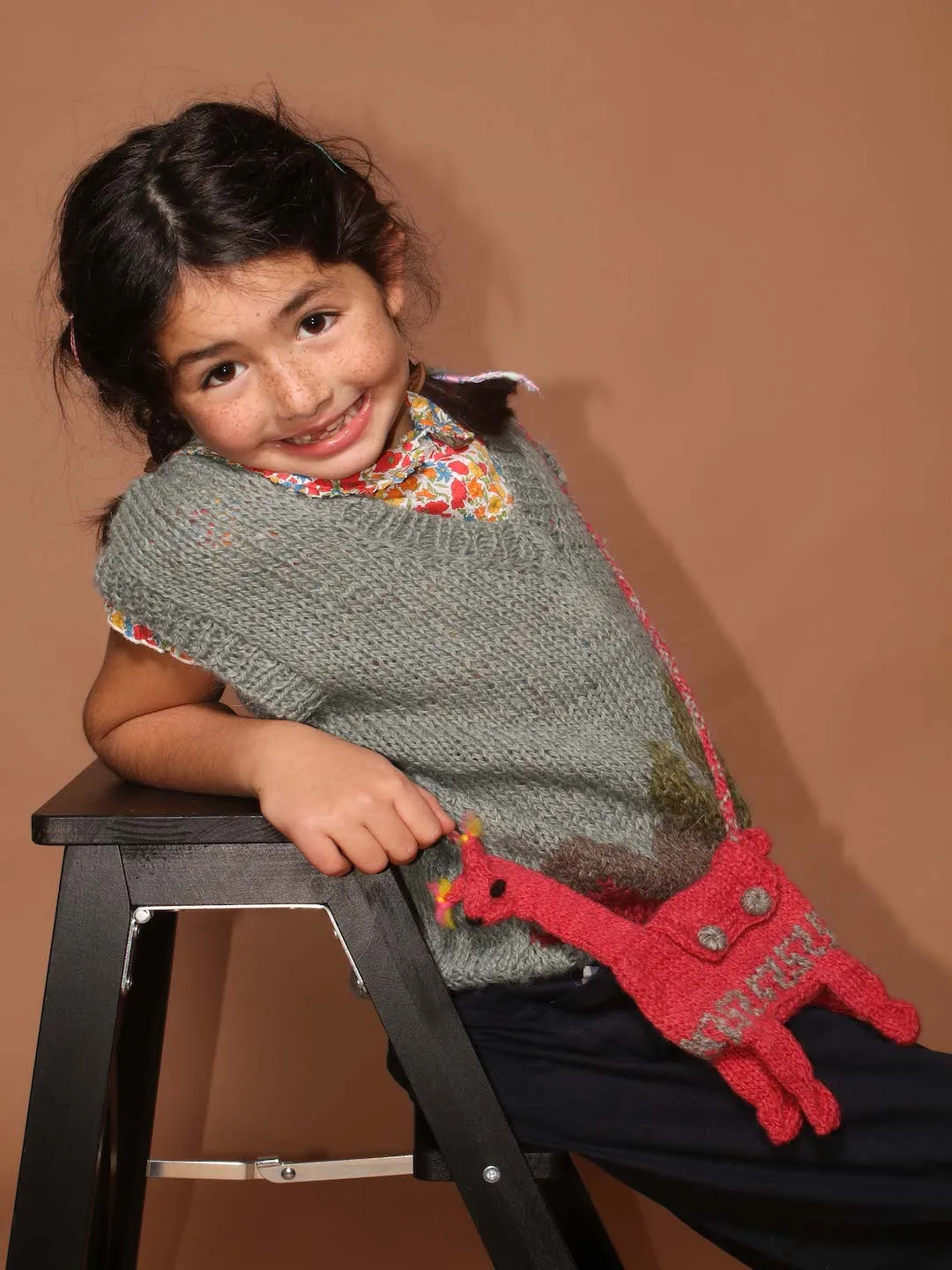 Argentinian Alpaca kids vest