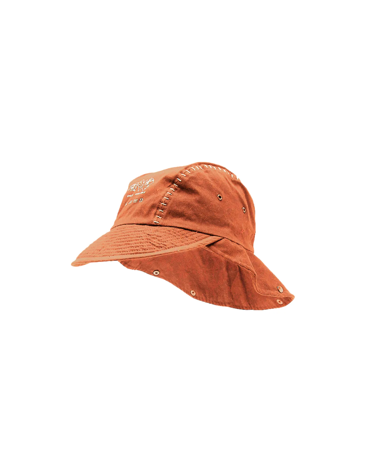 Artisan Sun Hat - Orange