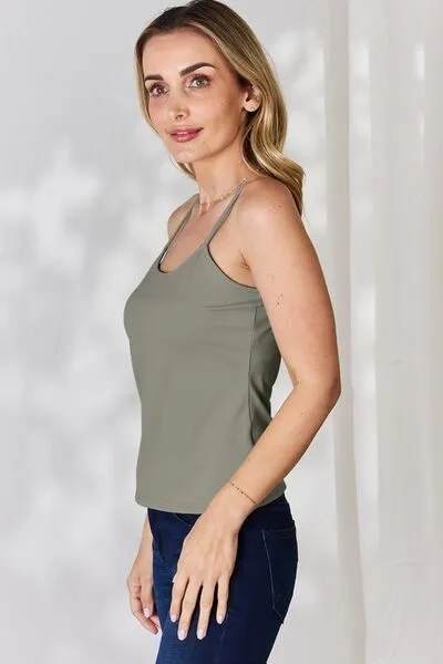 Basic Bae Round Neck Slim Cami