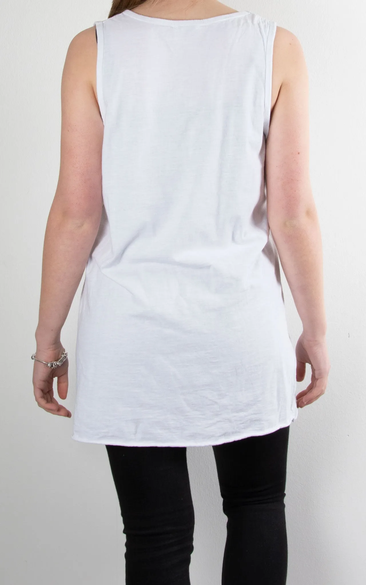 Basic Vest | White