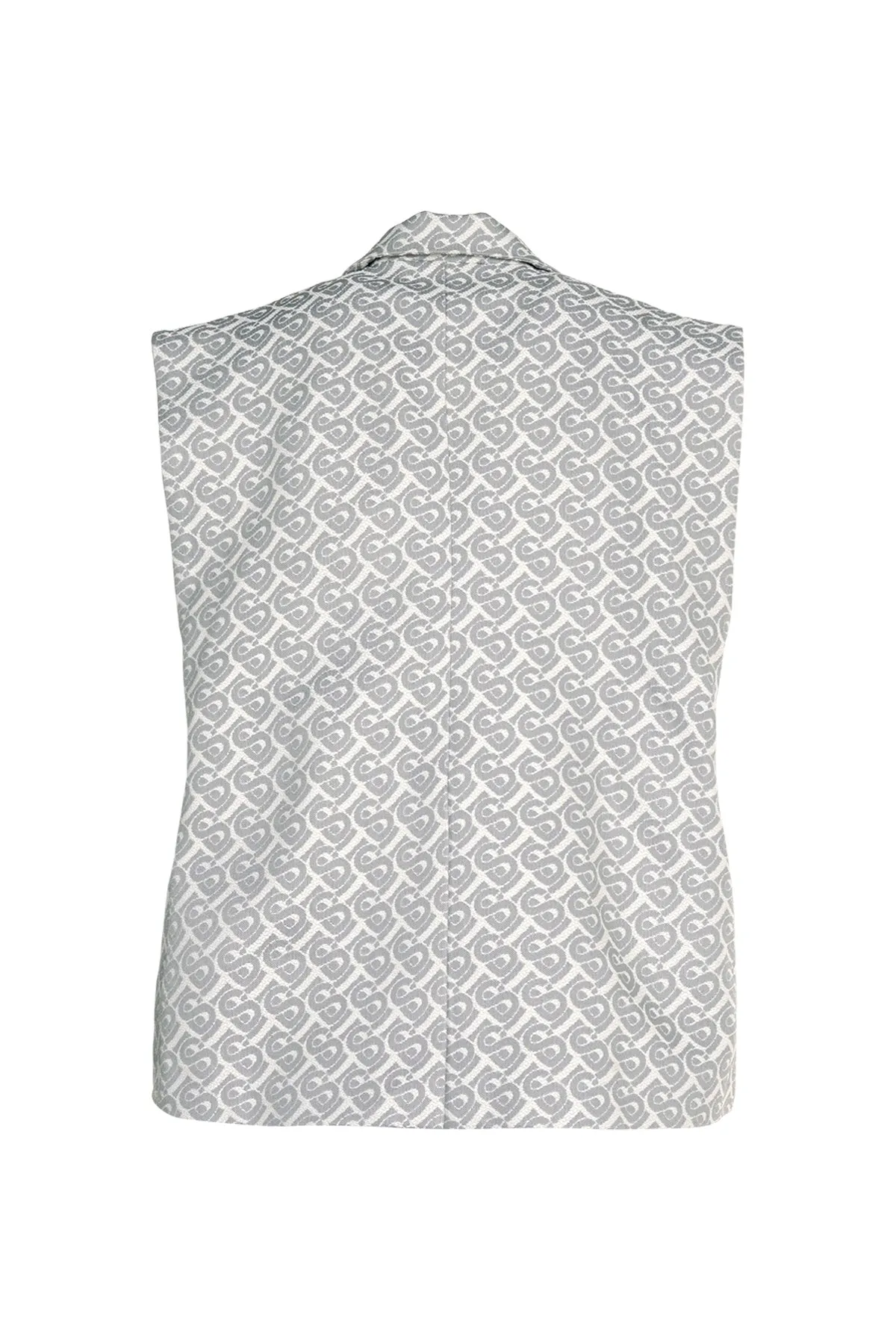 Bimu Jacquard Vest - Grey