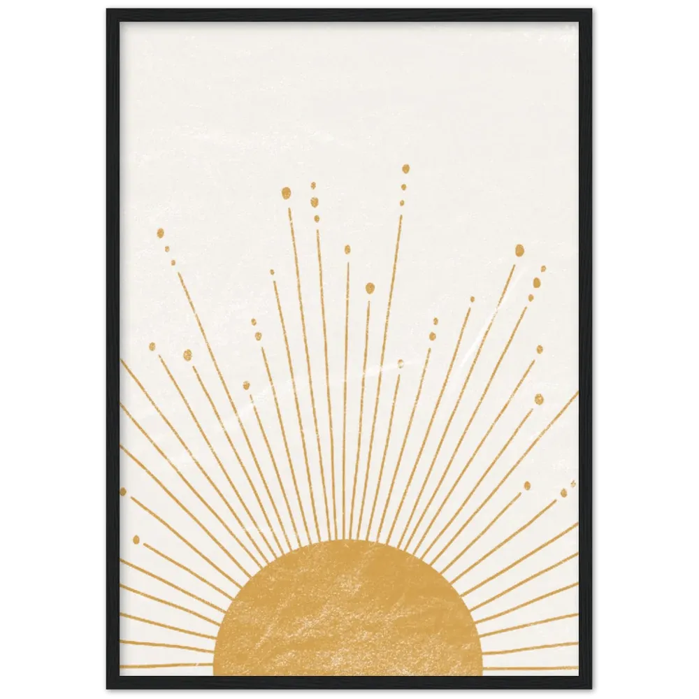 Boho Sun Wall Art