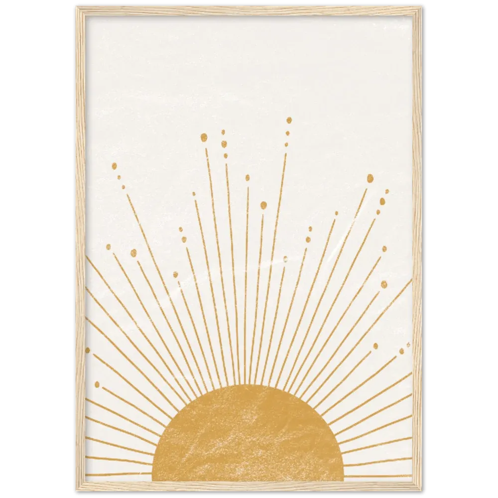 Boho Sun Wall Art