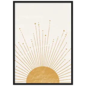 Boho Sun Wall Art