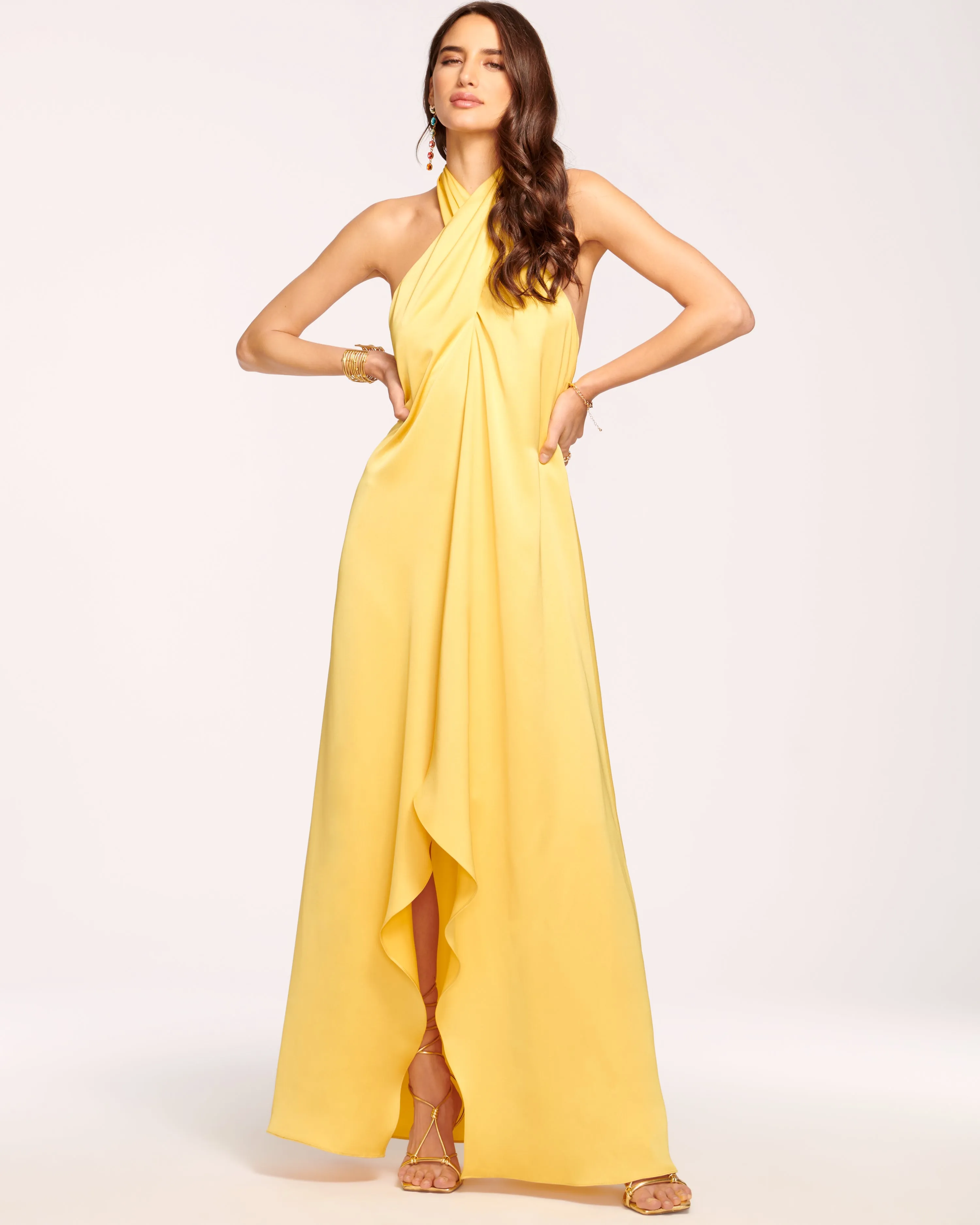 Carey Halter Gown