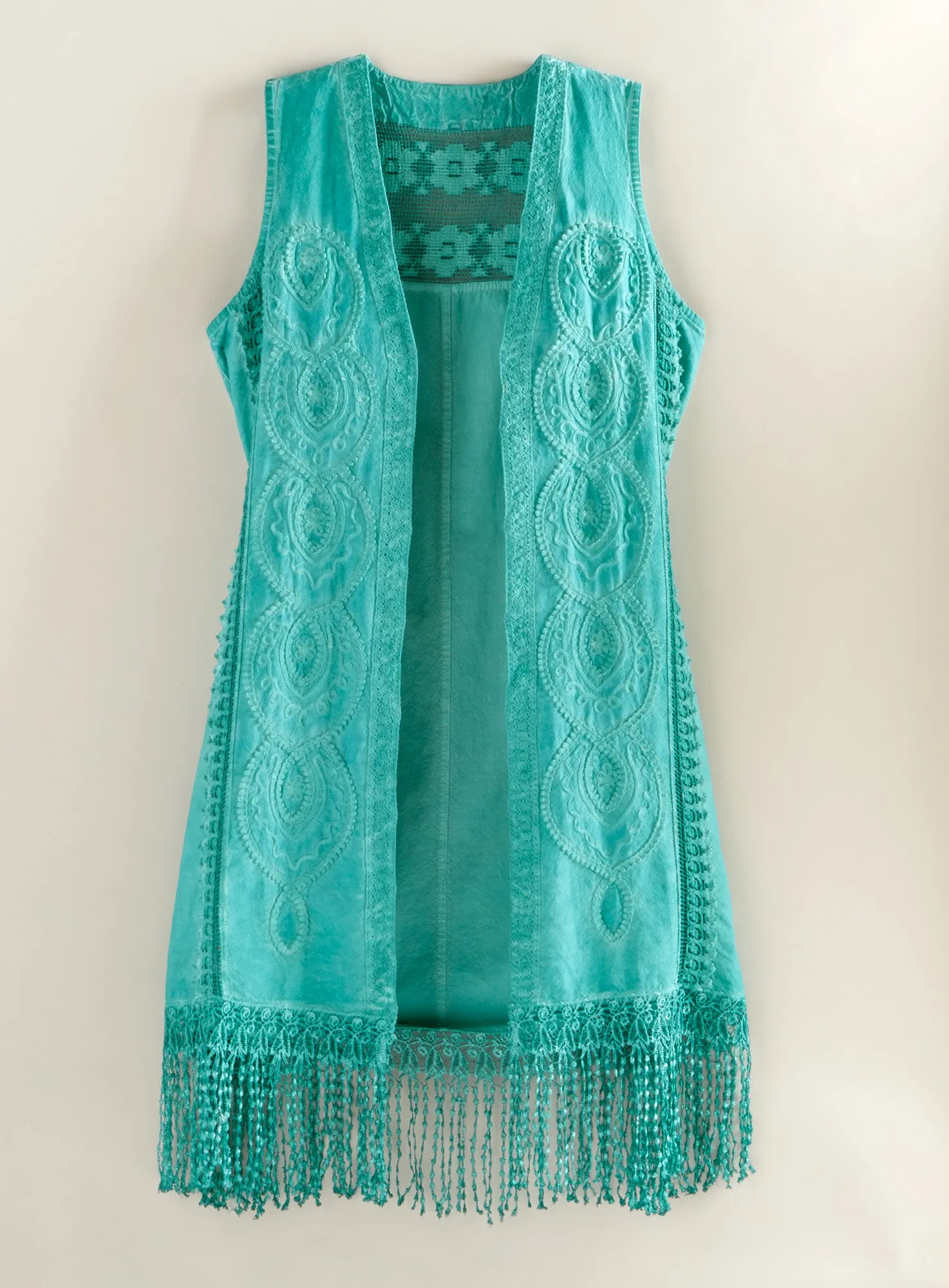 Cascade Crochet Vest