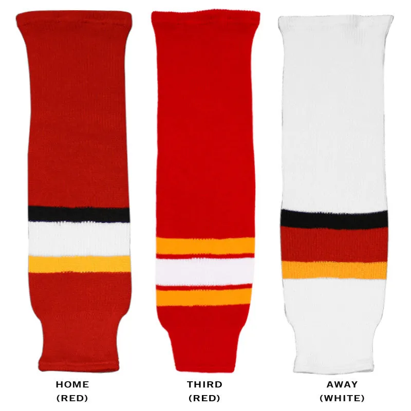 CCM Calgary Flames Knit Socks