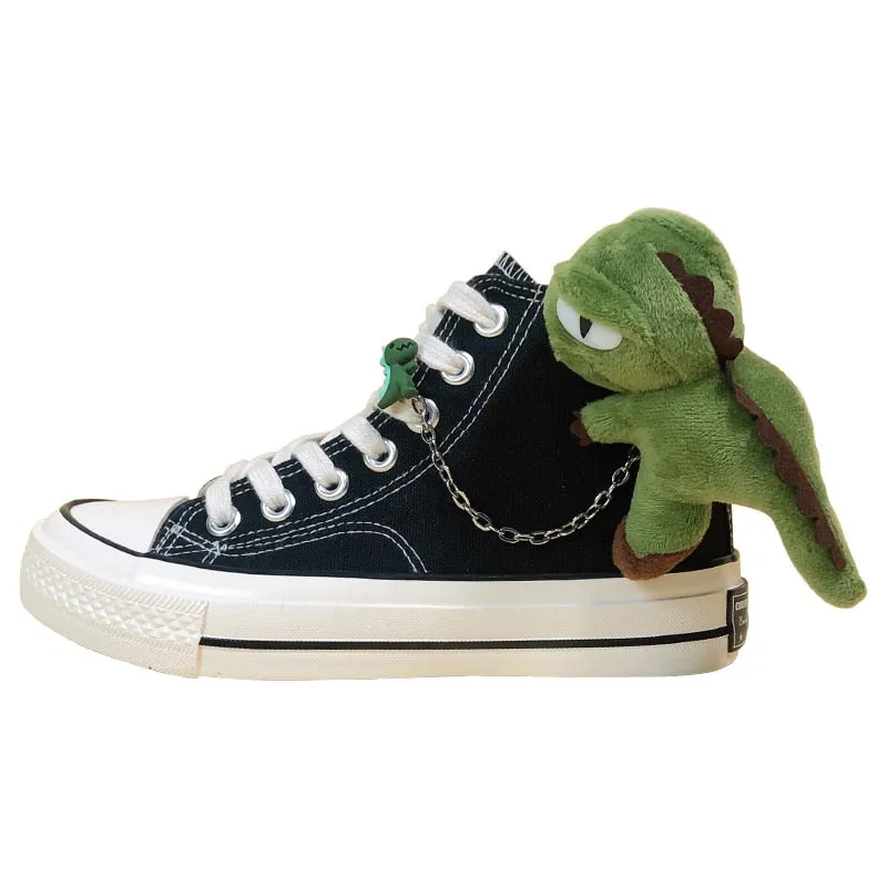 Chained Dino High Tops