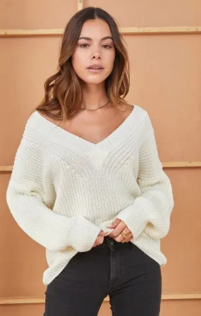 Charli Petra V Neck Sweater Set