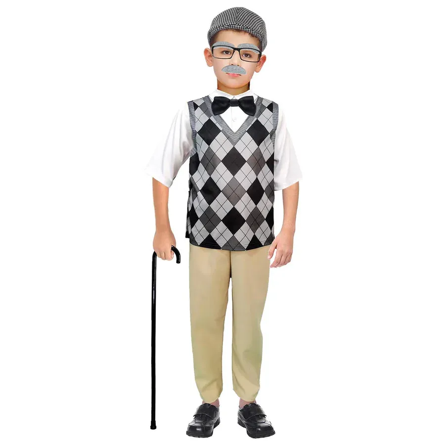 Children Grandpa Vest Costume