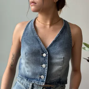 CLEAR VIEW Denim Vest