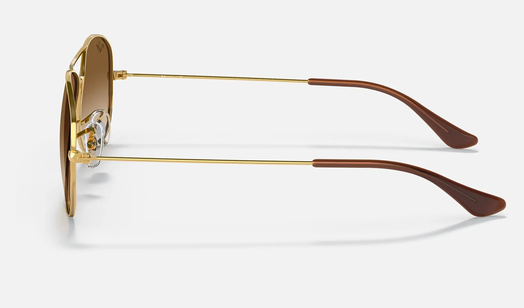 Cockpit - Gold w/ Light Brown Gradient Lenses (Non-Polarized)