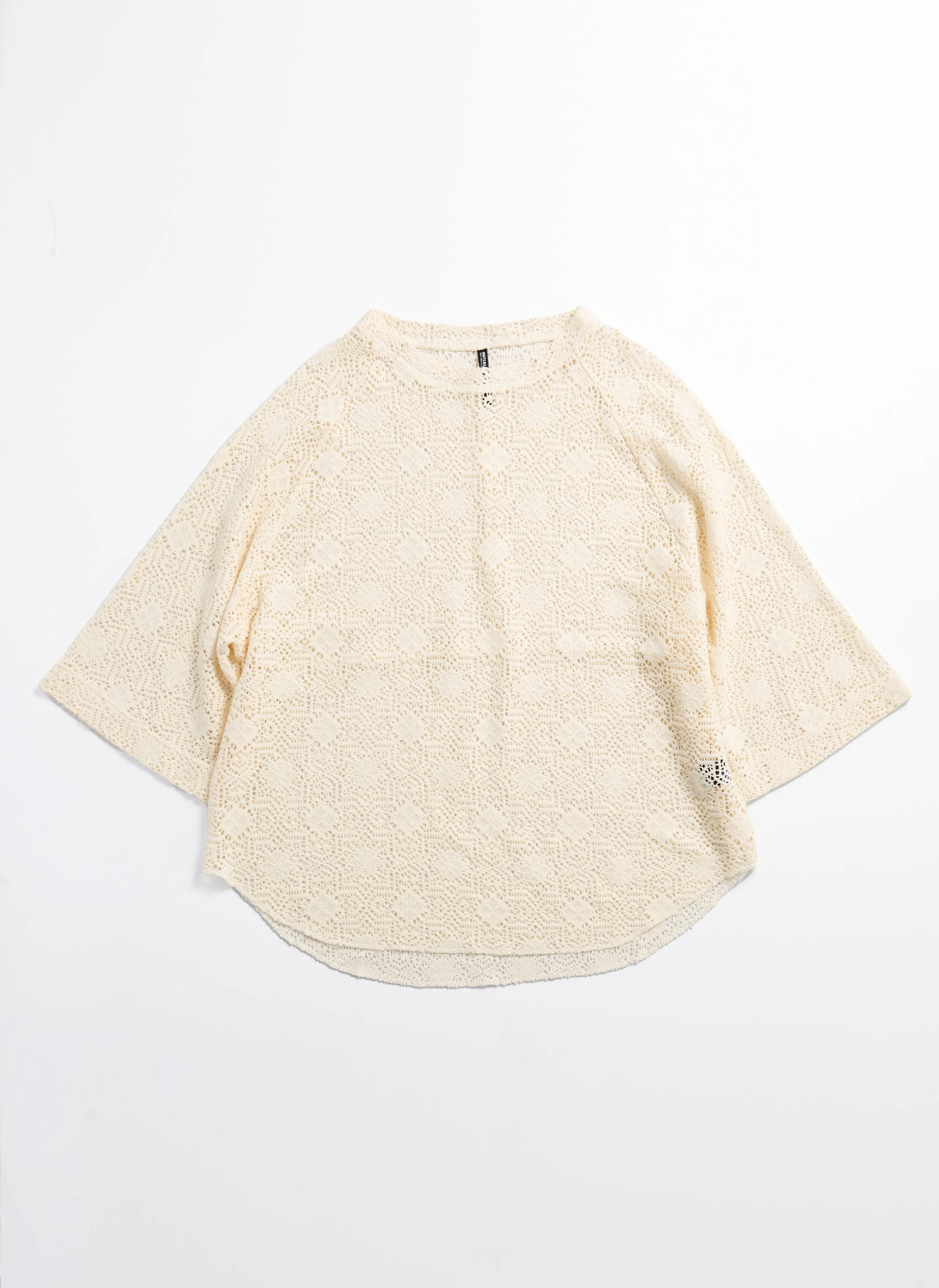 Cotton Lace Baseball Tops