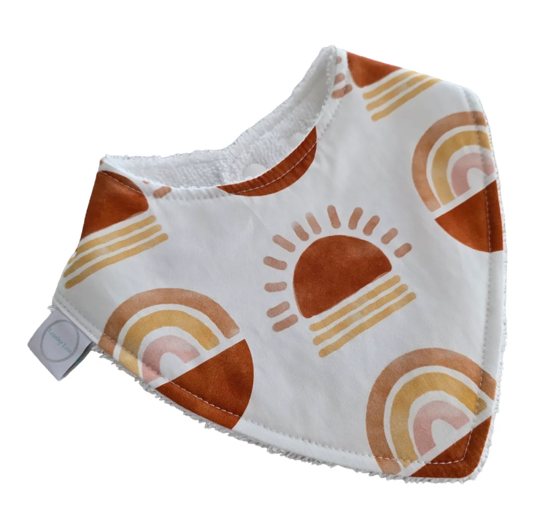 Desert Sun Dribble Bib