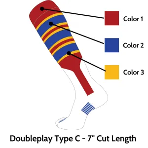 Doubleplay Custom Stirrup Sock Type C