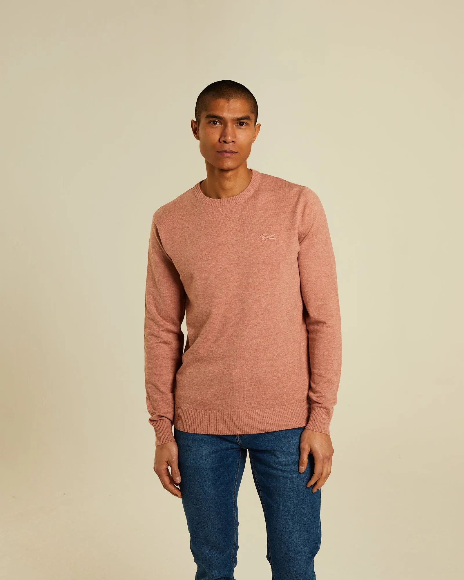 Dylan Round Neck Plaster Pink