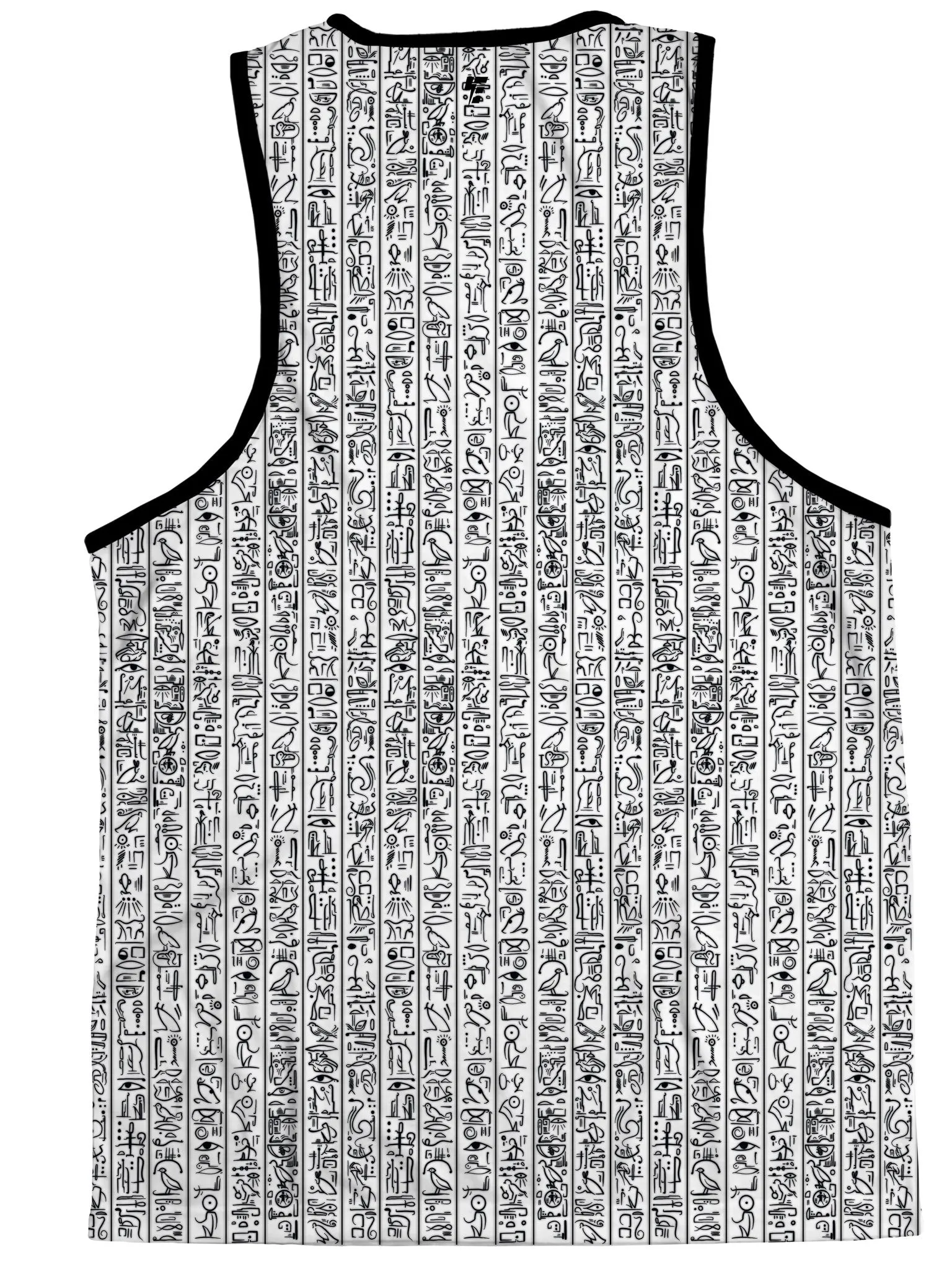 Egyptian Glyphs (White) Unisex Tank Tops