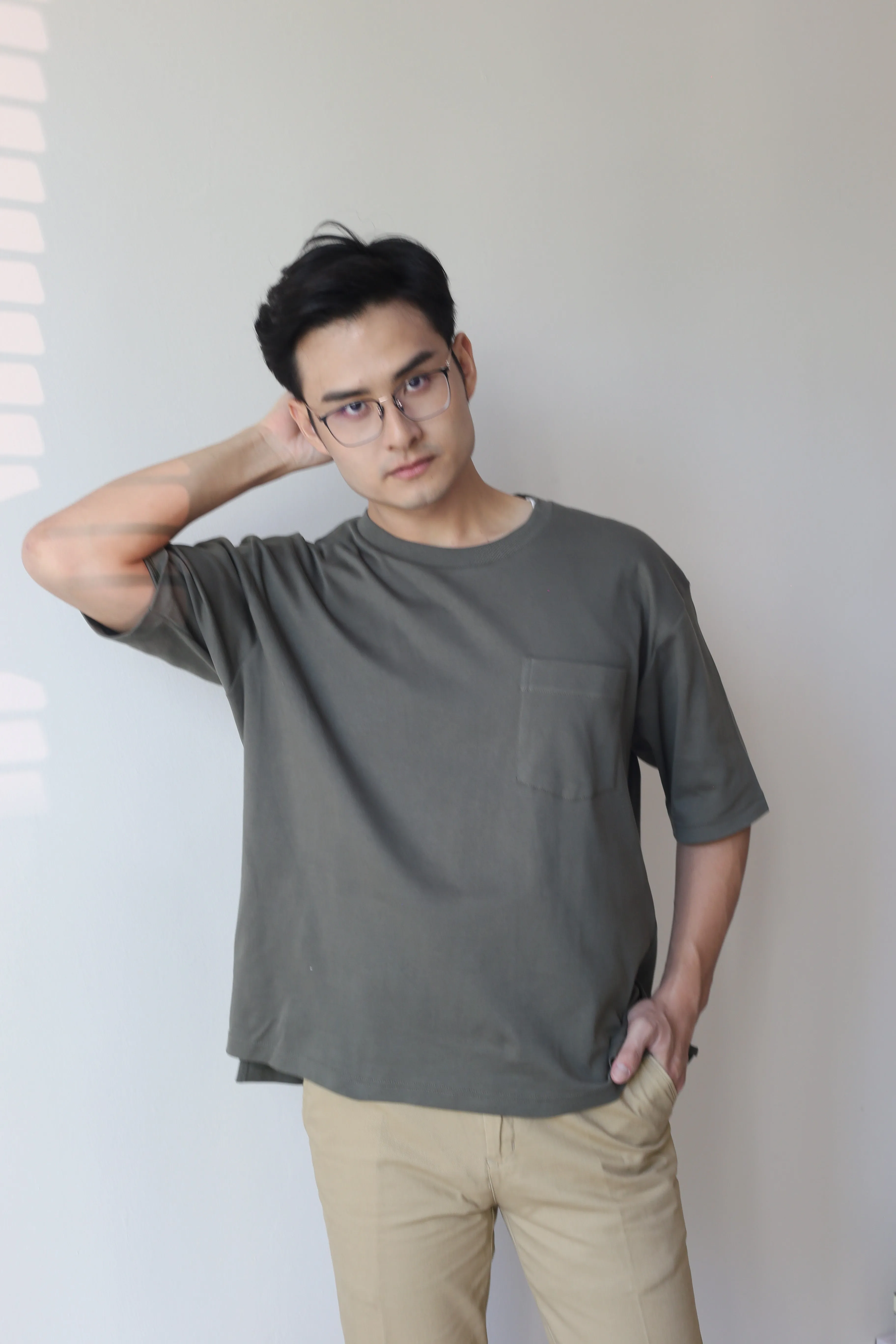 EXHAUST ROUND NECK T SHIRT [OVERSIZE] 1321