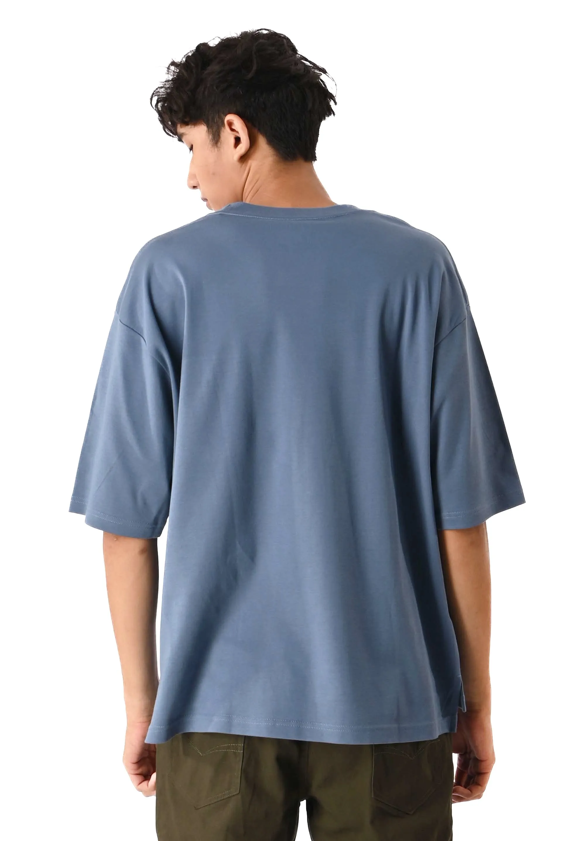 EXHAUST ROUND NECK T SHIRT [OVERSIZE] 1321