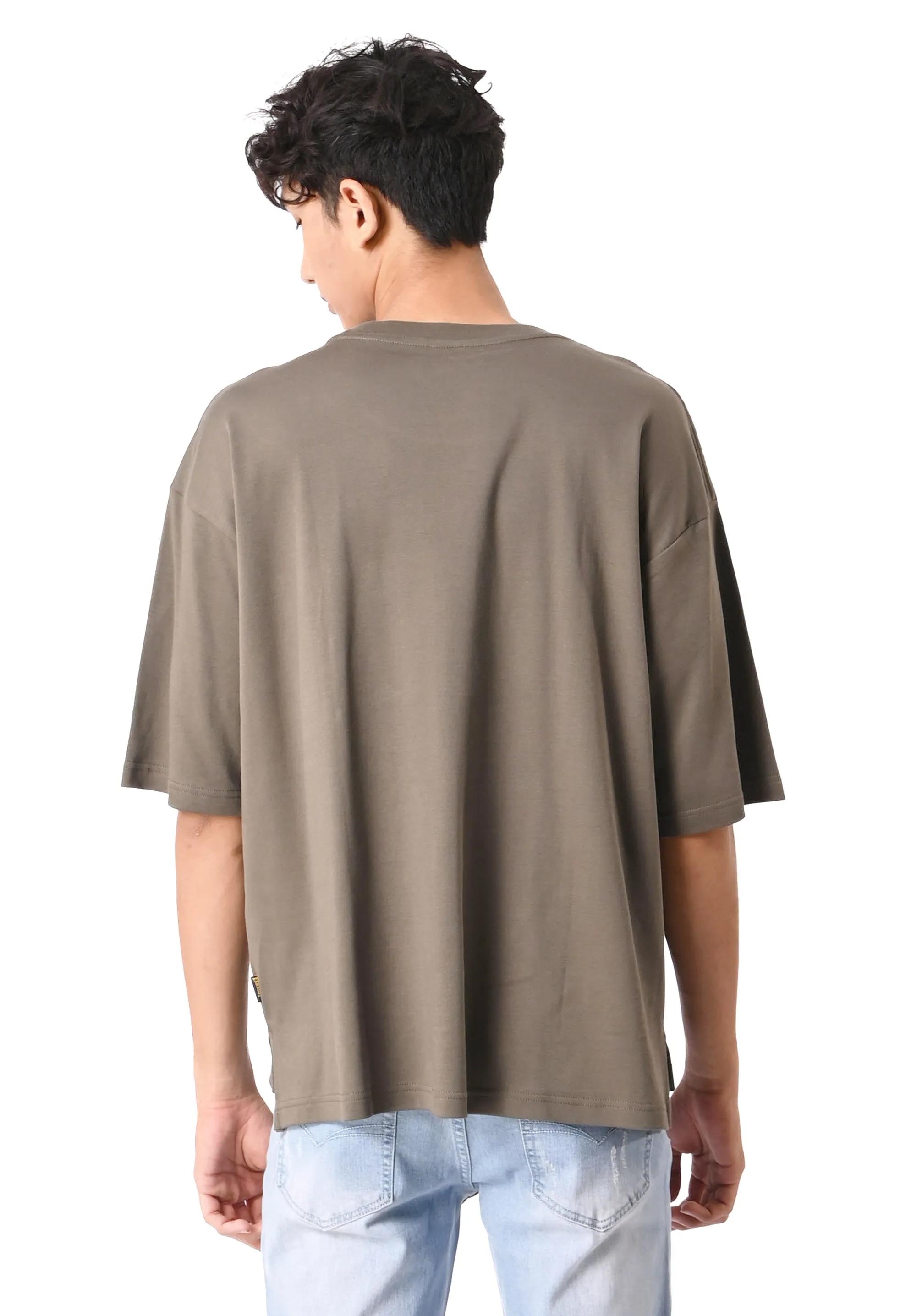 EXHAUST ROUND NECK T SHIRT [OVERSIZE] 1321