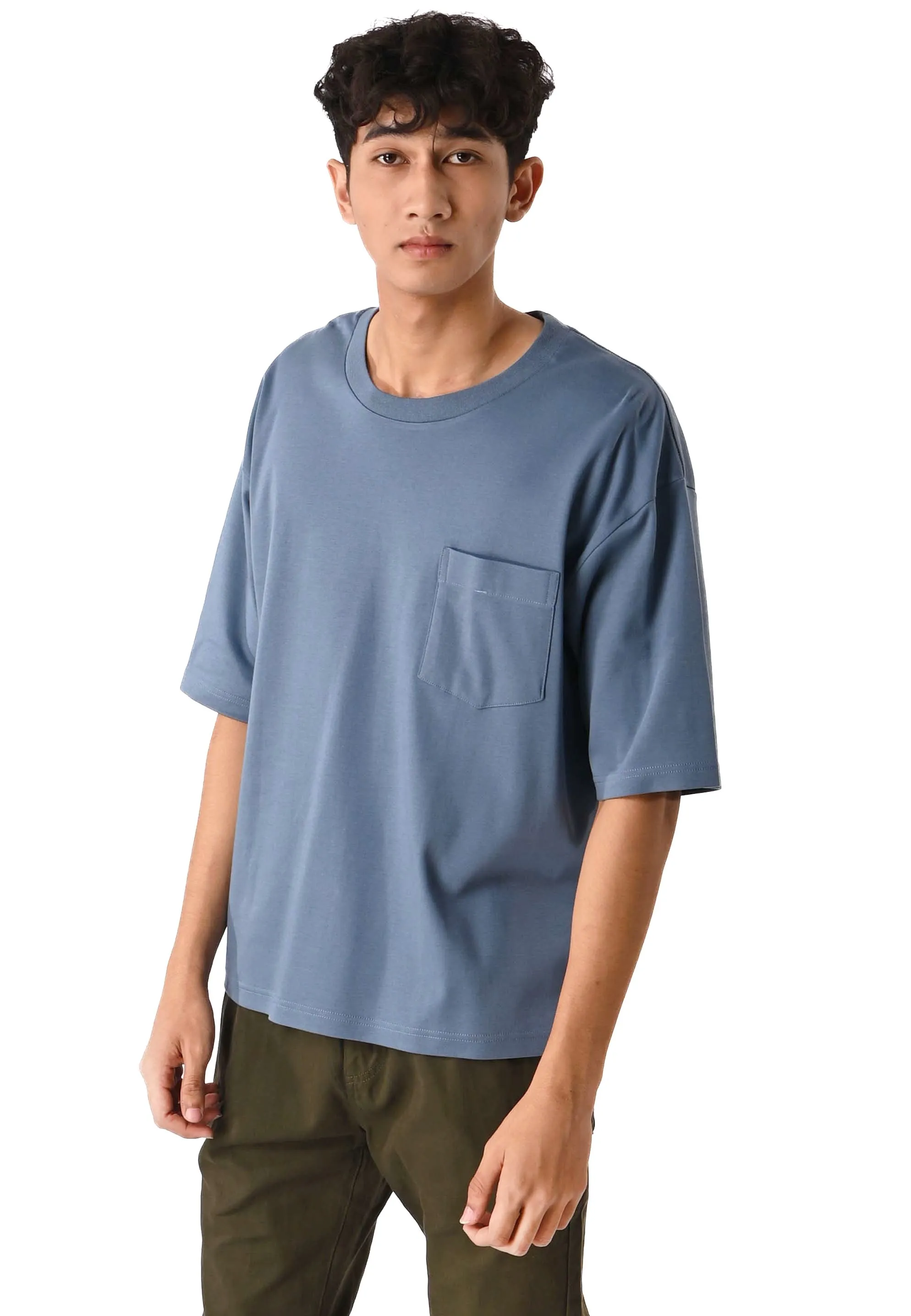 EXHAUST ROUND NECK T SHIRT [OVERSIZE] 1321