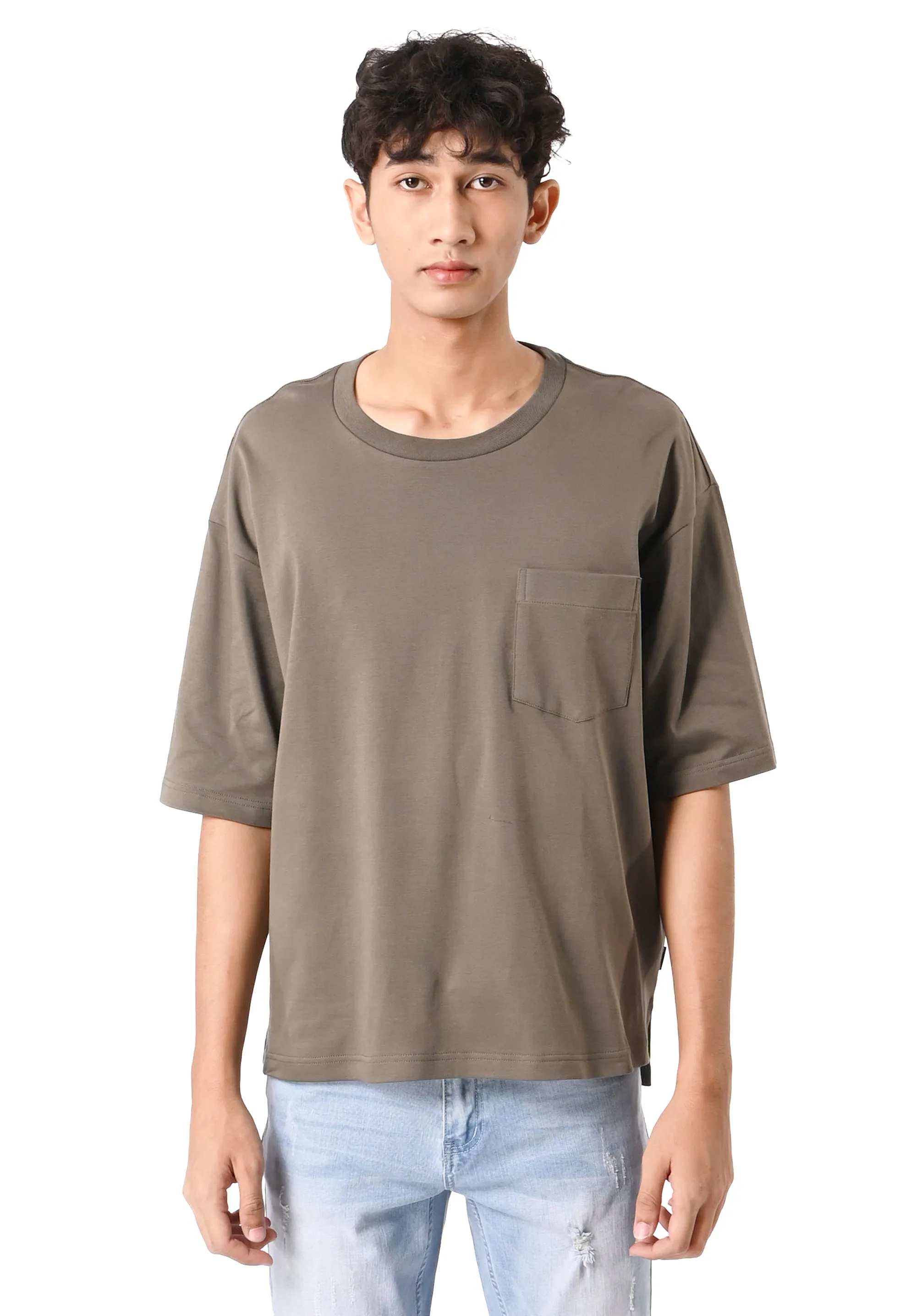 EXHAUST ROUND NECK T SHIRT [OVERSIZE] 1321