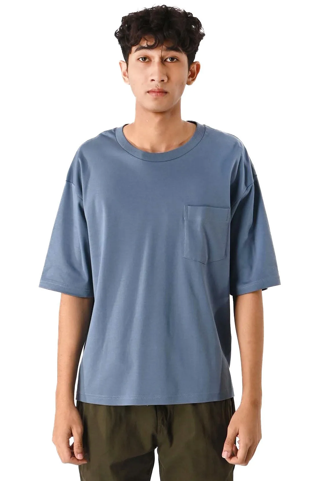 EXHAUST ROUND NECK T SHIRT [OVERSIZE] 1321