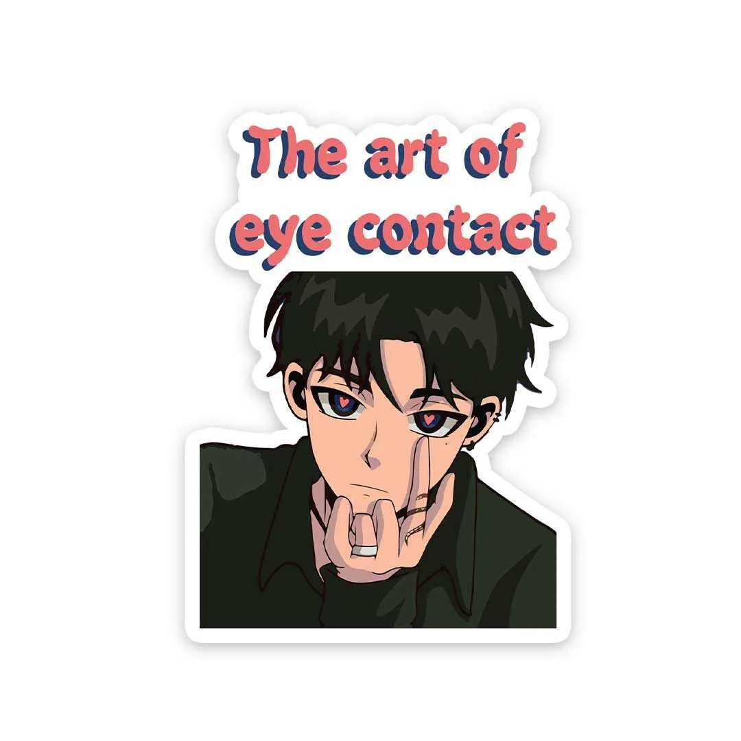 Eye Contact Sticker