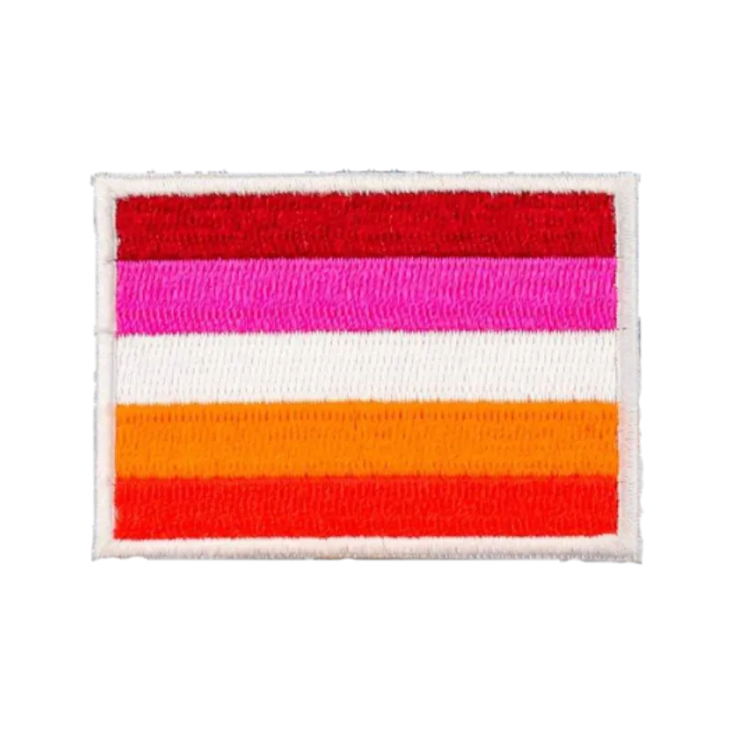 FLAG LESBIAN MultiMoodz Velcro Patch