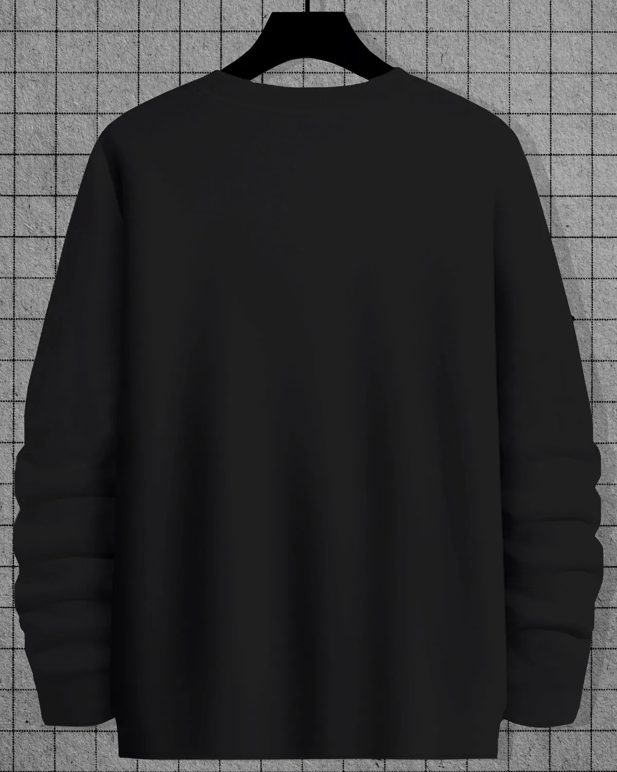 Full Black round Neck t-Shirt