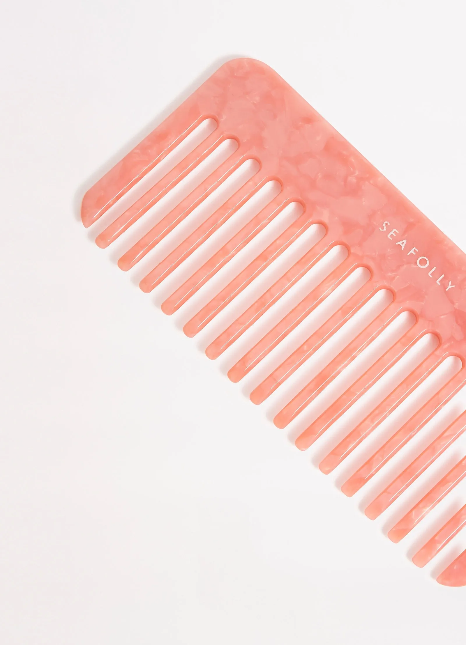 Hair Comb - Sun Kissed Coral