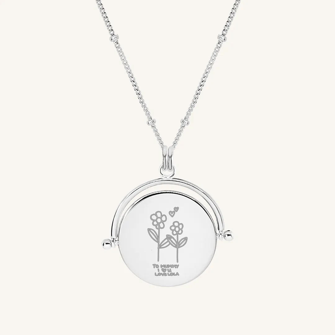 Illustrate Pendant Necklace