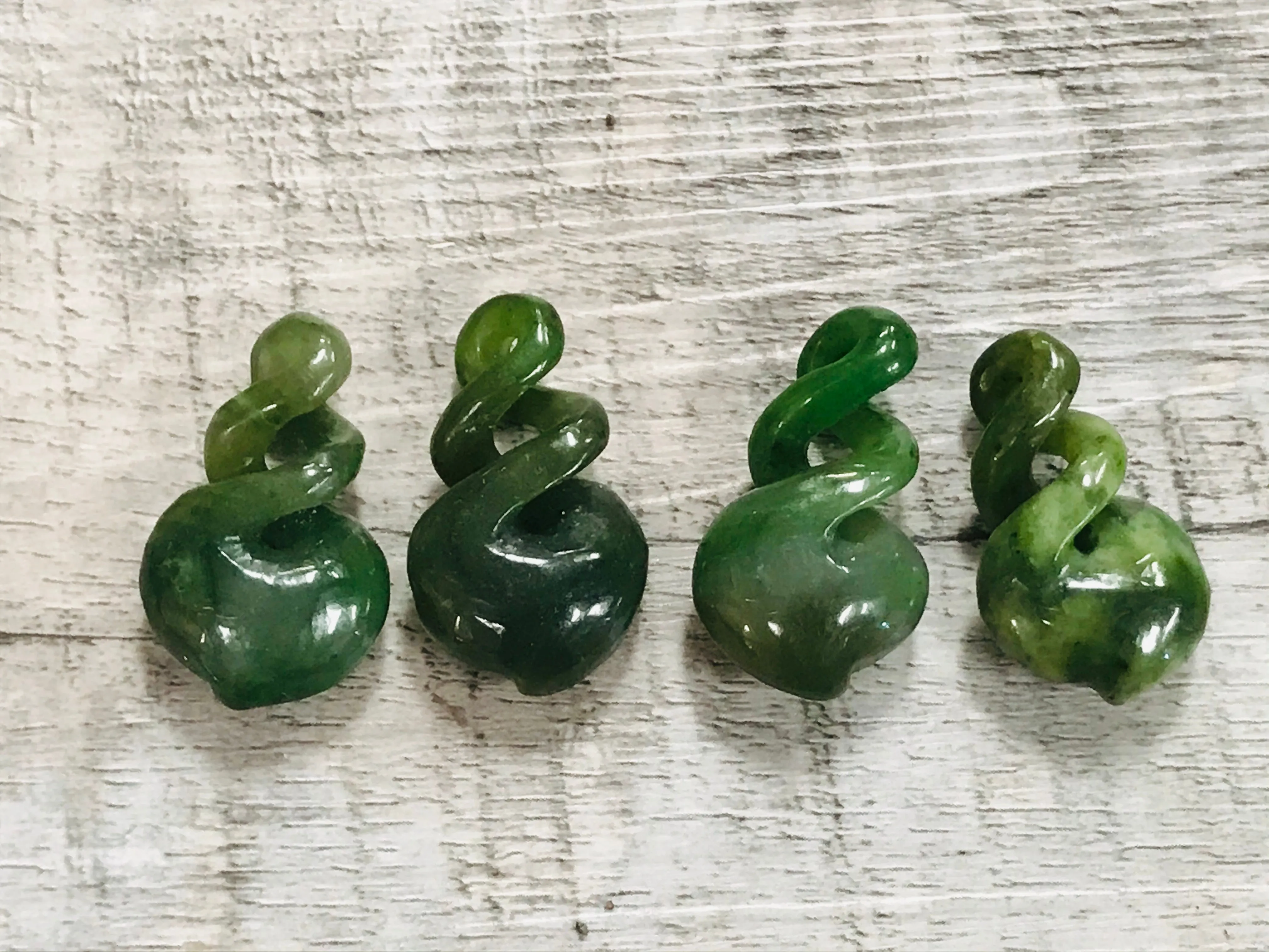 Jade Twist Pendant