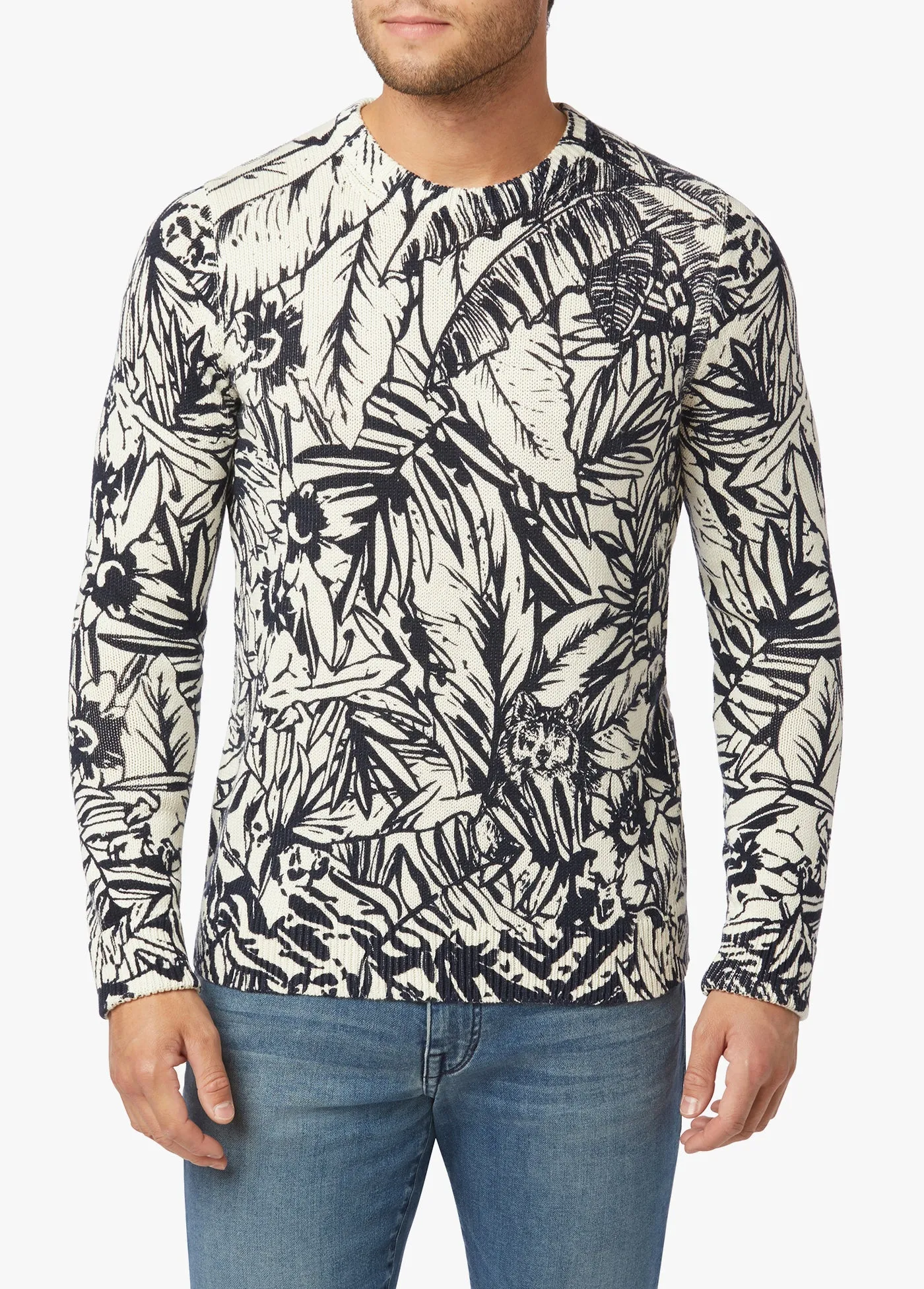 JUNGLE CREW NECK SWEATER