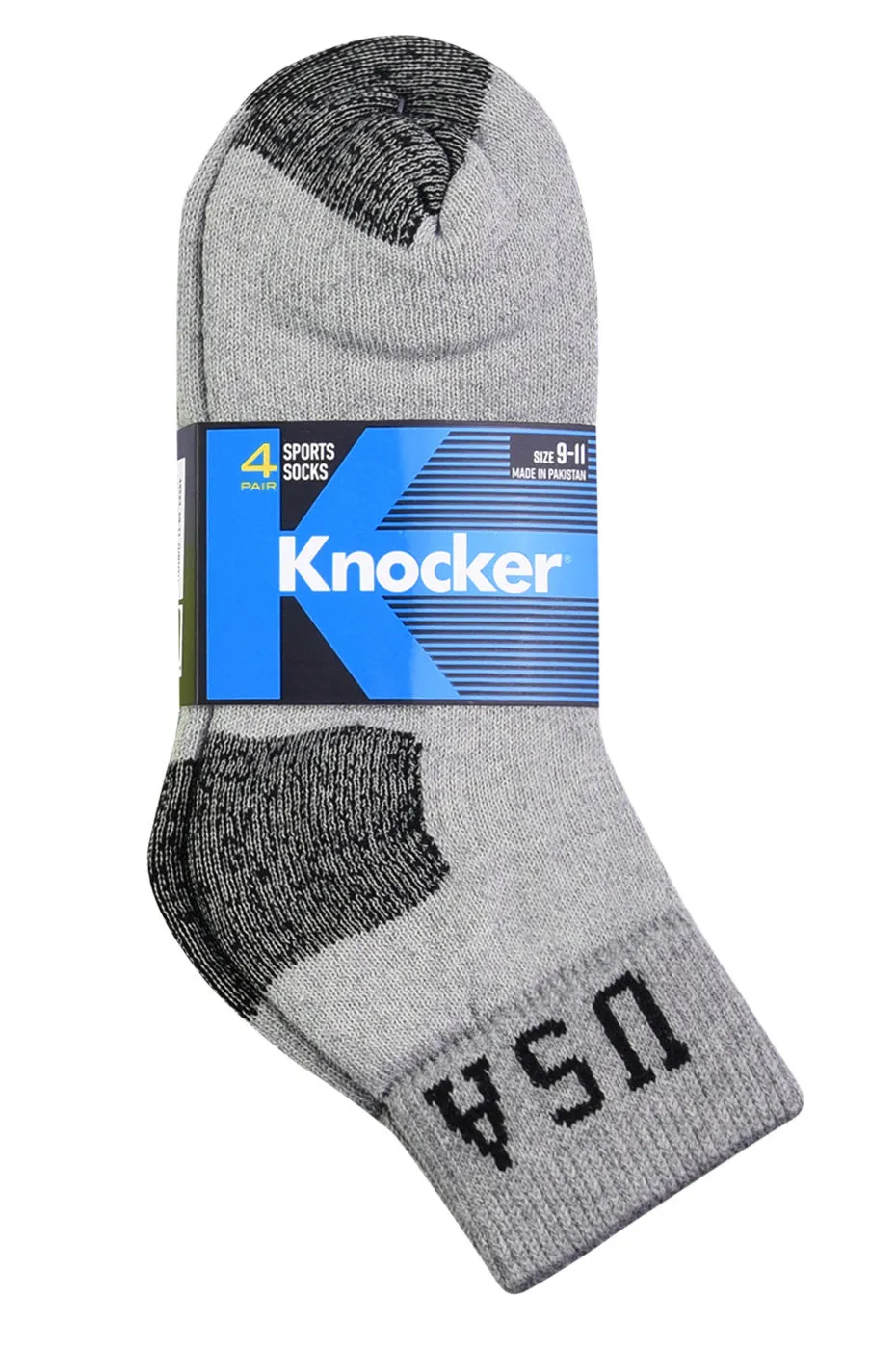 KNOCKER QUARTER SPORTS SOCKS (48523_G/BHTU)