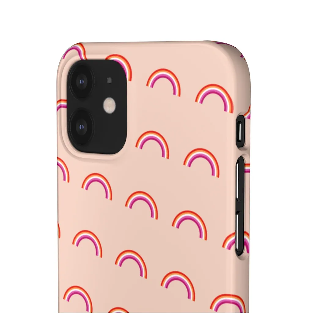 Lesbian Rainbow Phone Case For Apple & Samsung