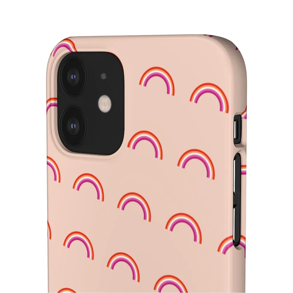 Lesbian Rainbow Phone Case For Apple & Samsung